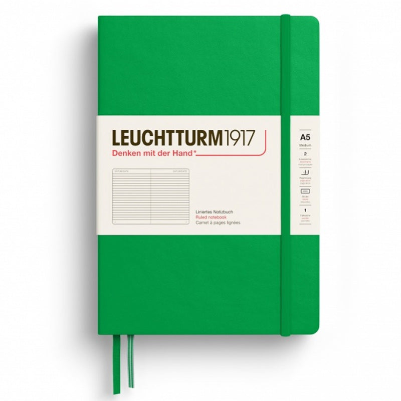 CAIET A5 DICTANDO COPERTA RIGIDA VERDE PRIMAVARATIC LEUCHTTURM CAIET A5 DICTANDO COPERTA RIGIDA VERDE PRIMAVARATIC LEUCHTTURM